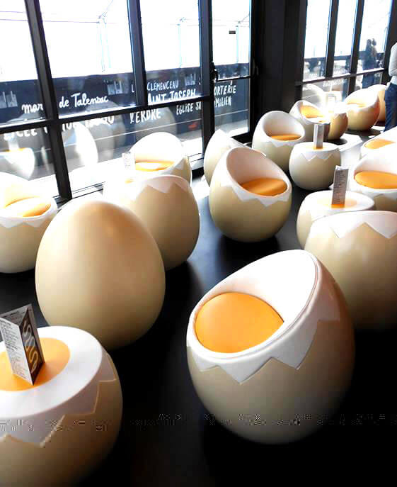 BodyMark - sillas huevo