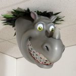 BodyMark - cabeza rinoceronte